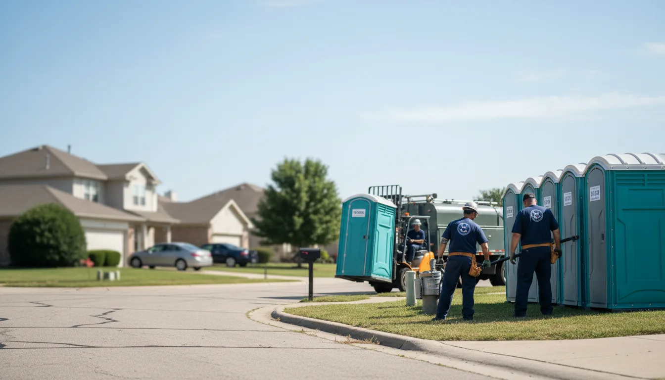 Porta Potty Rental in Stratford, NJ near me